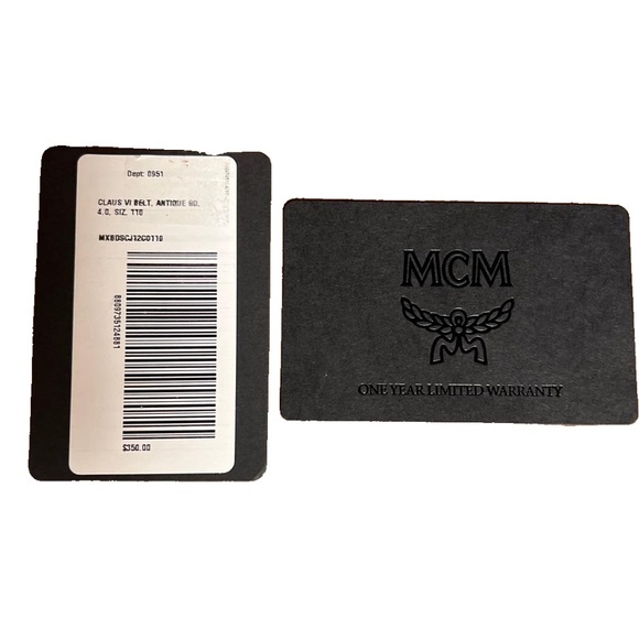 MCM Claus VI Belt - Size 110cm/43.3" - Picture 4 of 6